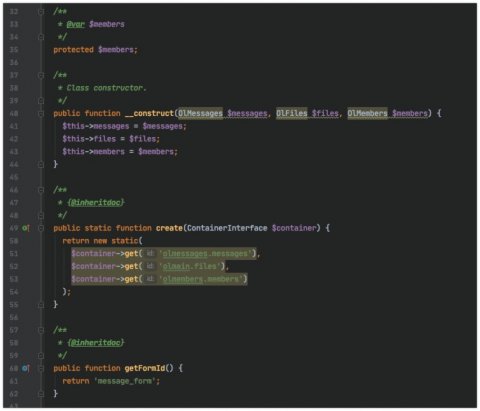 drupal multiple file upload custom form dependency injection