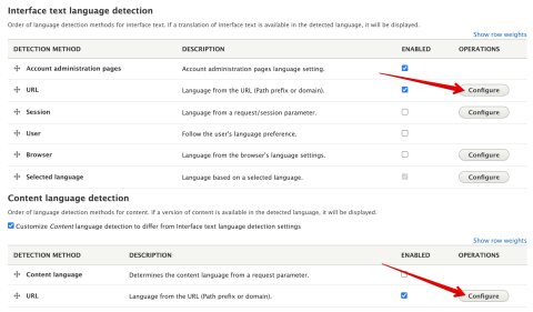 Drupal Detection and selection Drupal Detection and selection