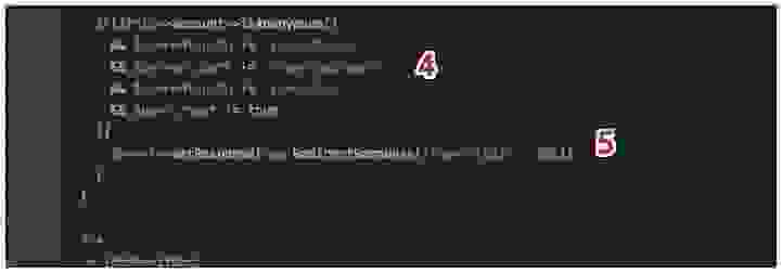 Drupal code screenshot